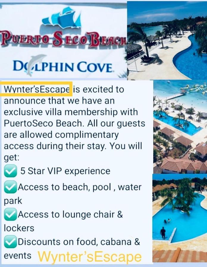 Wynters'Escape-Gated 1 Or 2 Bedroom W Puertosecobeach Access 迪斯卡弗里贝 外观 照片